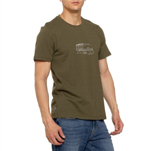 Icebreaker Central Classic Caravan T-Shirt - Merino Wool, Short Sleeve