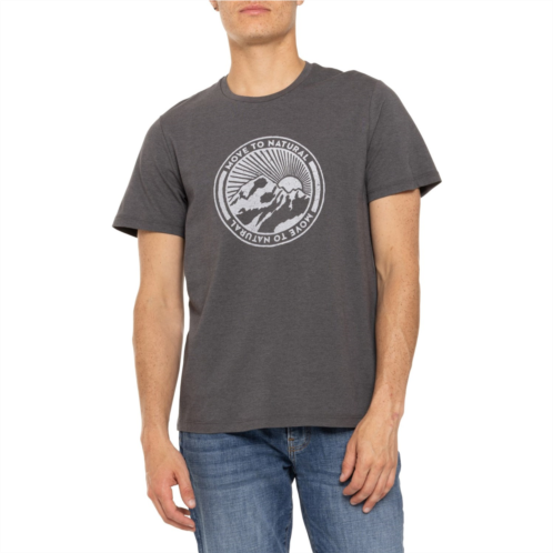 Icebreaker Central Classic Mountain T-shirt - Short Sleeve