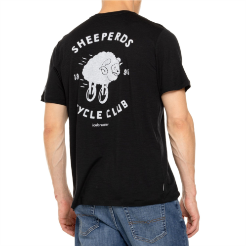 Icebreaker Tech Lite II Sheeperds Cycle T-Shirt - Merino Wool, Short Sleeve