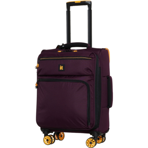IT Luggage 21” Compartment Softside Carry-On Spinner Suitcase - Wine Mist