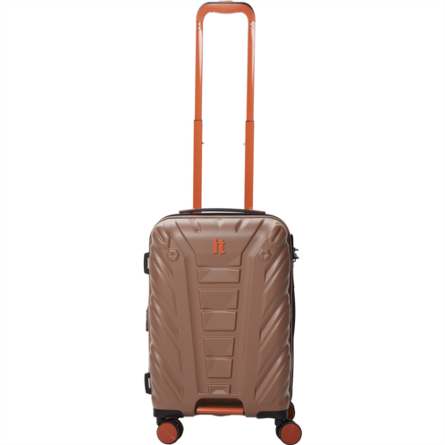 IT Luggage 21.3” Escalate Carry-On Spinner Suitcase - Hardside, Expandable, Brown