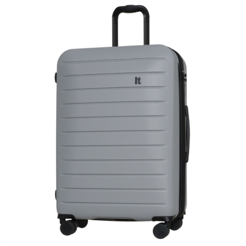 IT Luggage 27” Legion Spinner Suitcase - Hardside, Expandable, Silver