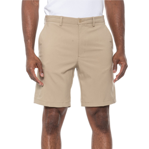 Jack Nicklaus Solid Active Flex Golf Shorts - UPF 50, 9”