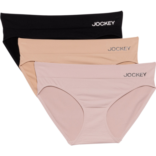 Jockey Soft Touch Seam-Free Panties - 3-Pack, Bikini Brief