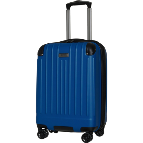 Kenneth Cole 20” Flying Axis Spinner Carry-On Suitcase - Hardside, Expandable, Classic Blue