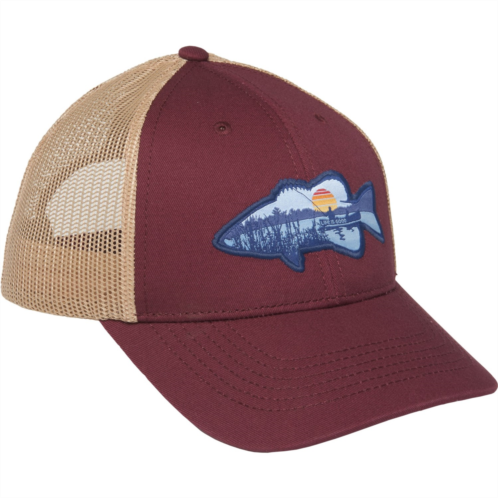 Life is Good Bass Angler Vista Trucker Hat (For Men)