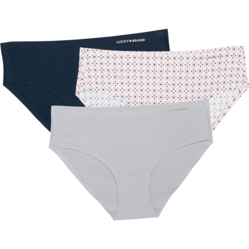 Lucky Brand Laser-Bonded Panties - 3-Pack, Hipster
