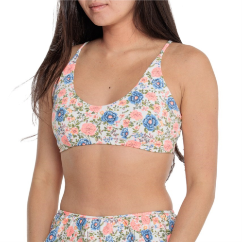 Maaji Grandmas Garden Blush Bikini Top - Reversible