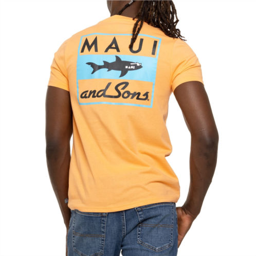 Maui & Sons Classic Shark T-Shirt - Short Sleeve