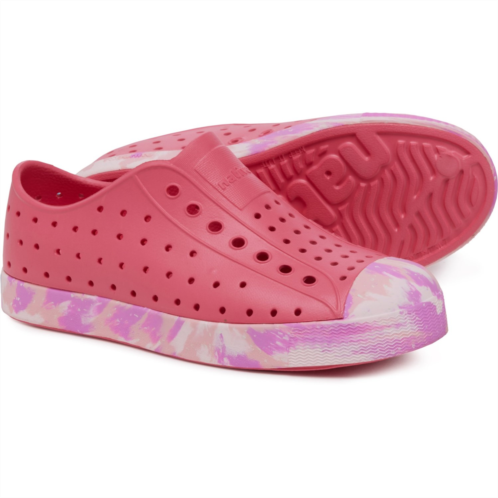 NATIVE Girls Jefferson Sugarlite Marbled Shoes - Slip-Ons