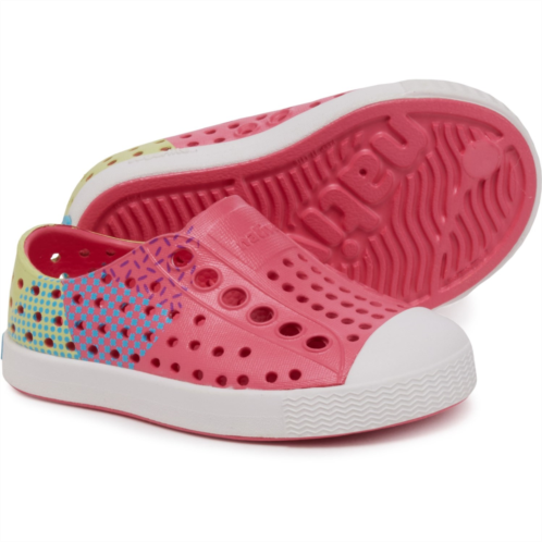 NATIVE Little Girls Jefferson Sugarlite Block Shoes - Slip-Ons