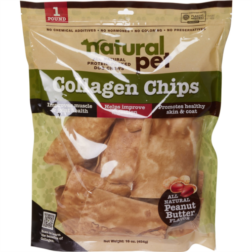 Natural Pet Collagen Chips Dog Chews - 16 oz.