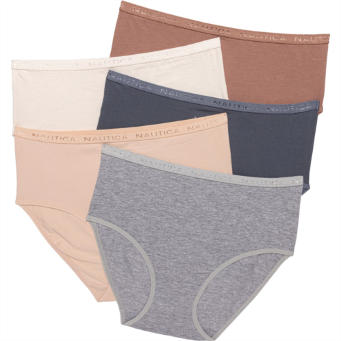 Nautica Organic Cotton Panties - 5-Pack, Briefs