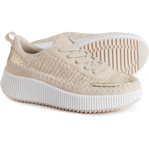 Nicole Miller Brita Knit Lace-Up Sneakers (For Women)