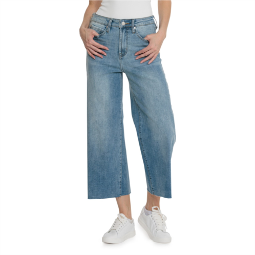 OAT NEW YORK Straight-Leg Ankle Cropped Jeans - High Rise