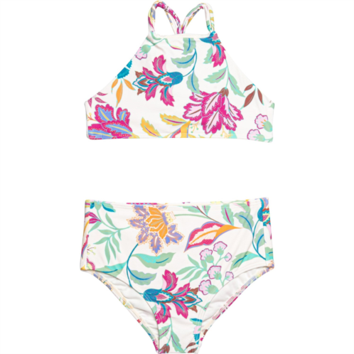 O  Neill Girls Villa Floral Braided Strap Bikini Set