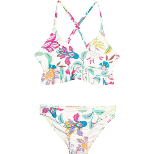 O  Neill Girls Villa Floral Peplum Bikini Set