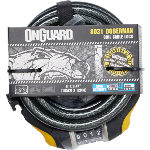OnGuard Coil Cable Bike Lock - 6