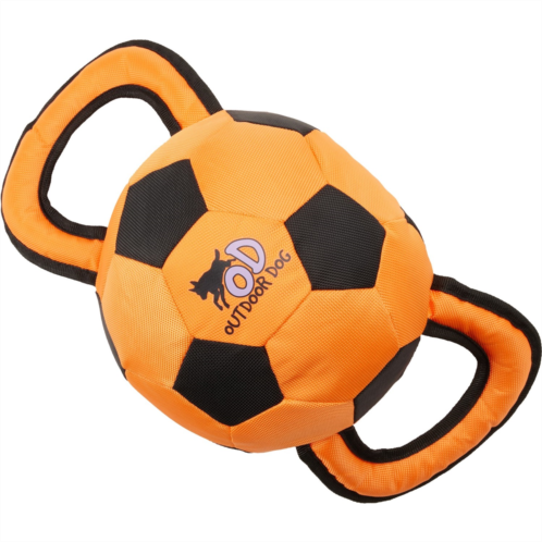 Outdoor Dog Ballistic Soccer Ball Dog Toy with Handles