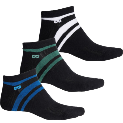 PAIR OF THIEVES Blackout + Whiteout Cushioned Low Cut Socks - 3-Pack, Below the Ankle (For Men)