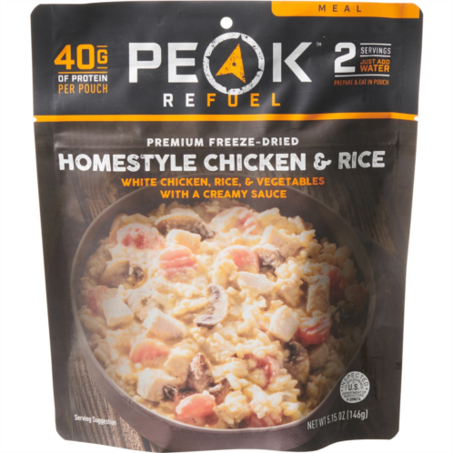 Peak Refuel Homestyle Chicken and Rice Meal - 2 Servings