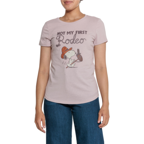 Peanuts Not My First Rodeo Snoopy Graphic T-Shirt - Short Sleeve