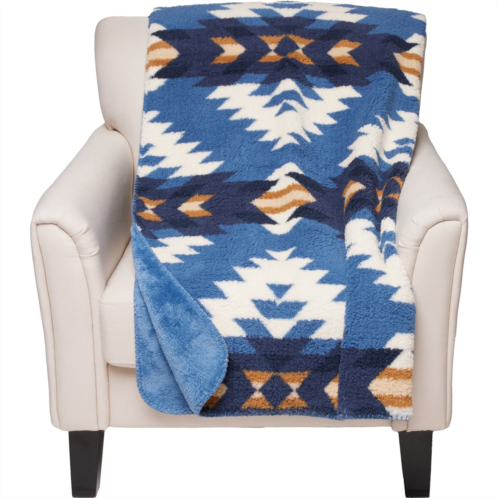 Pendleton Eagle River Sherpa Throw Blanket - 50x70”