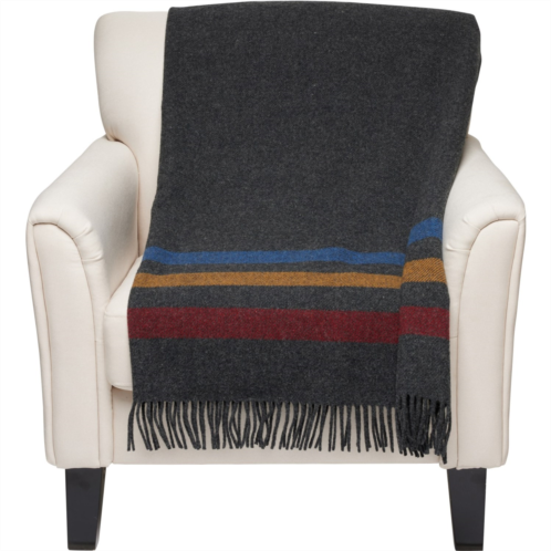 Pendleton Organic Eco-Wise Washable Oversized Throw Blanket - Wool, 54x60”