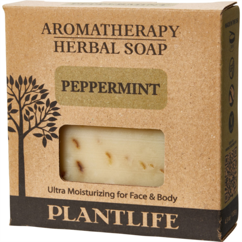Plant Life Peppermint Aromatherapy Herbal Bar Soap - 4.5 oz.