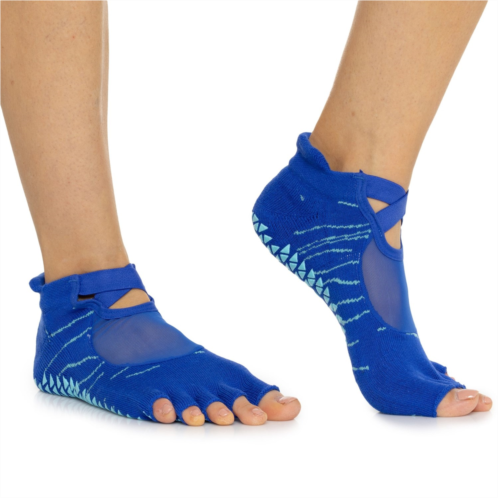 Pointe Studio Medium-Large - Dunes Toeless Grip Socks - Ankle (For Women)