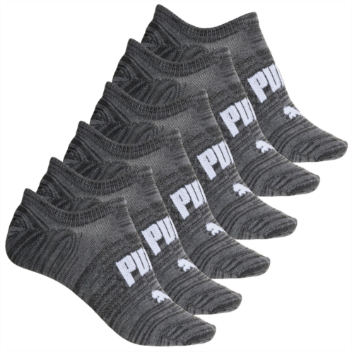 Puma Non-Terry Liner Socks - 6-Pack, Below the Ankle (For Women)