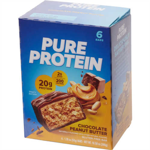 Pure Protein Chocolate Peanut Butter Bar - 6-Count