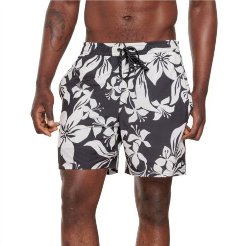 Quiksilver Hibiscus Print Swim Shorts - 17”