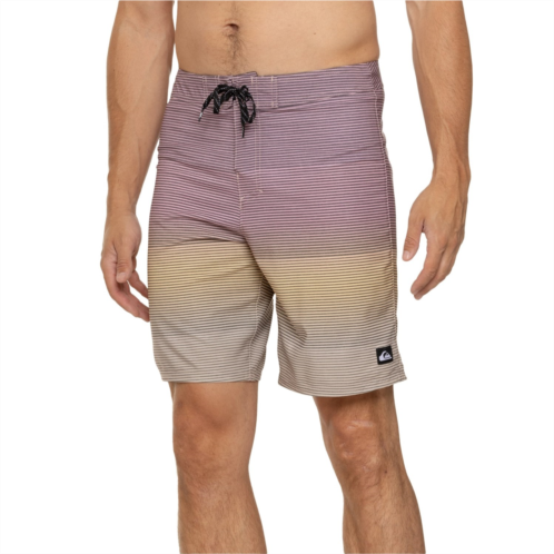 Quiksilver Ombre Stripe Print Boardshorts