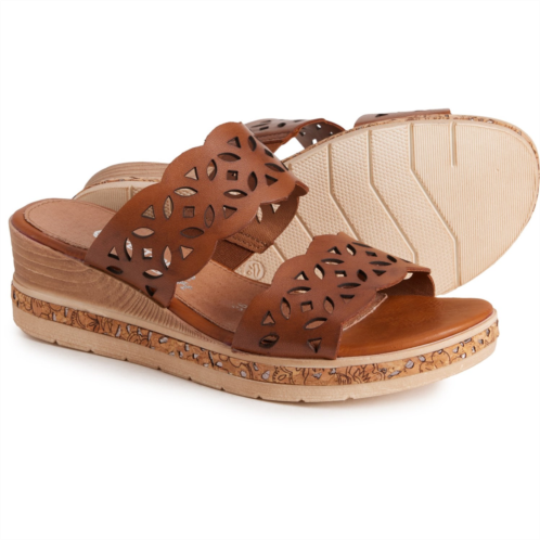 Remonte Jerilyn 65 Wedge Slide Sandals - Leather (For Women)