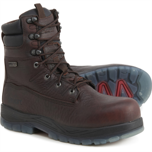 Rocky Forge 8” Work Boots - Waterproof, Composite Safety Toe (For Men)