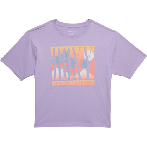 Roxy Big Girls Sunrise Oversized T-Shirt - Short Sleeve