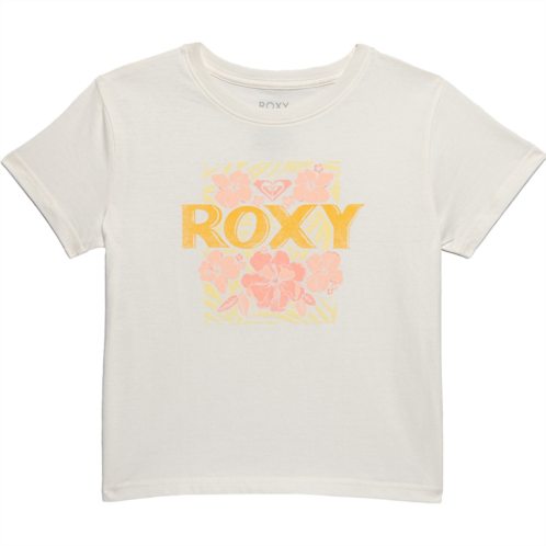 Roxy Big Girls Tropical Flowers T-Shirt - Short Sleeve