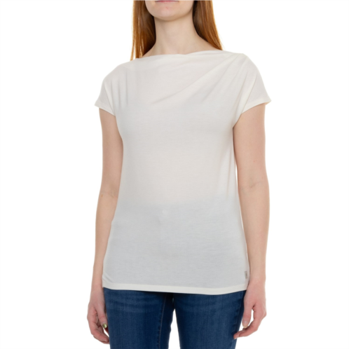 Royal Robbins Essential TENCEL Cowl Neck Shirt - Short Sleeve