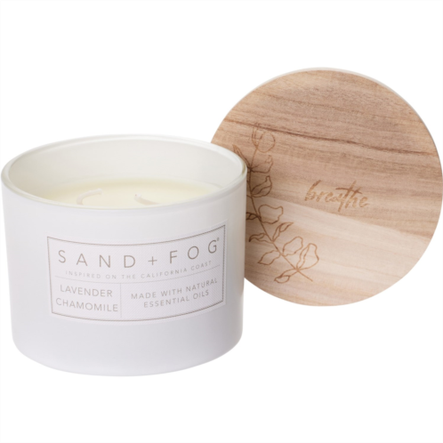SAND AND FOG 12 oz. Breathe Lavender Chamomile Candle - 2-Wick