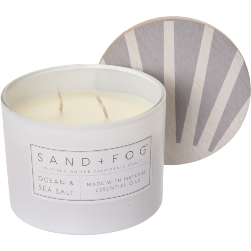 SAND AND FOG 12 oz. Ocean and Sea Salt Candle - 2-Wick