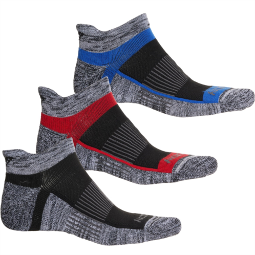 Saucony Inferno Cushion Tab No-Show Socks - 3-Pack, Below the Ankle (For Men)
