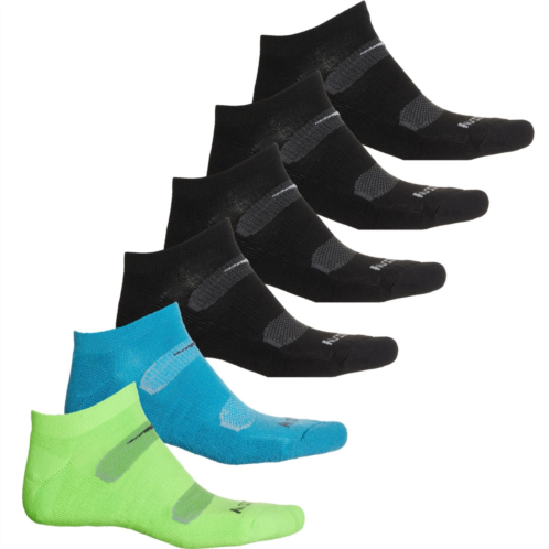 Saucony Legacy No-Show Socks - 6-Pack, Below the Ankle (For Men)