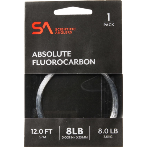 Scientific Anglers Absolute Fluorocarbon Leader - 12, 8 lb.