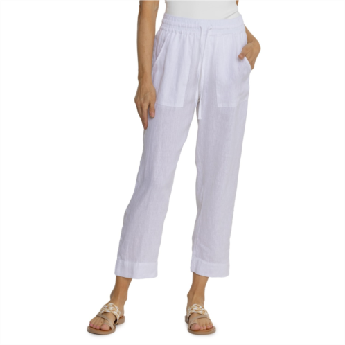 Sigrid Olsen Straight-Leg Linen Pants