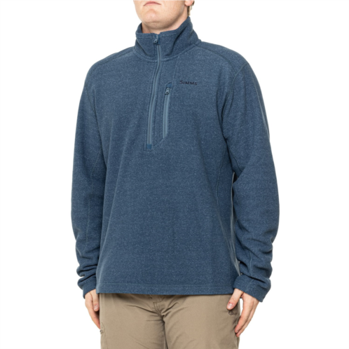 Simms Rivershed Fleece Sweater - Zip Neck