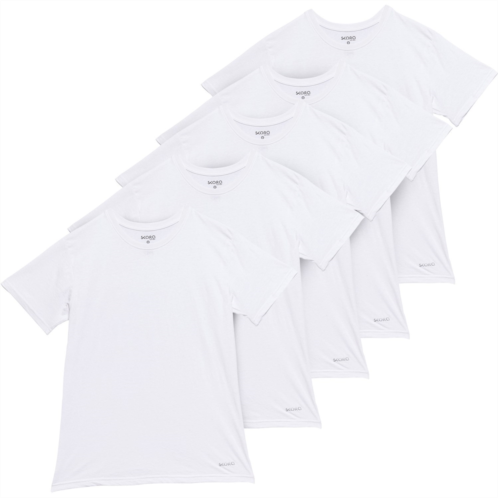 Skora Cotton Blend Undershirts - 5-Pack, Short Sleeve