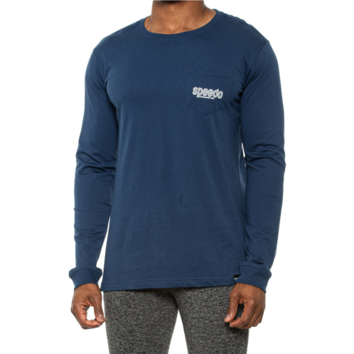 Speedo Graphic Swim T-Shirt - UPF 50+, Long Sleeve