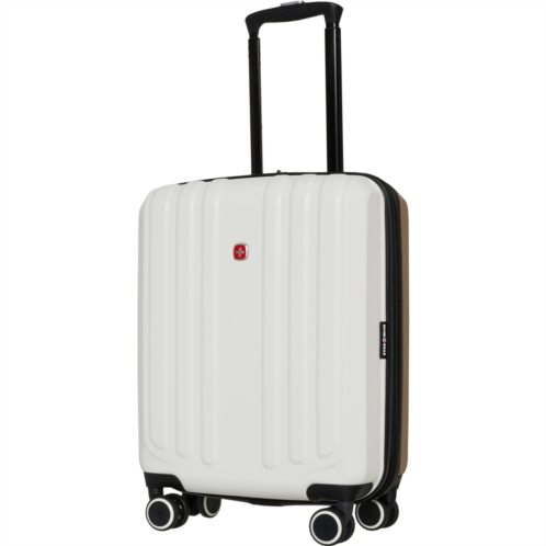 Swiss Gear 19” 8028 Carry-On Spinner Suitcase - Hardside, Expandable, Ivory-Taupe