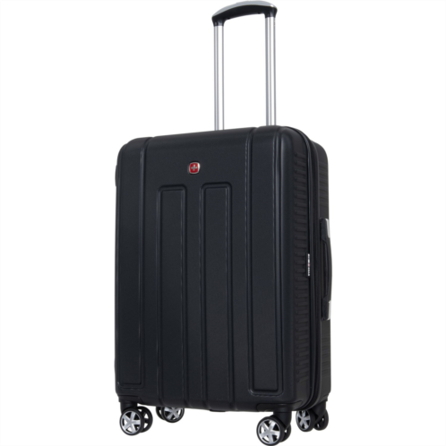 Swiss Gear 24” 6399 Spinner Suitcase - Hardside, Expandable, Black